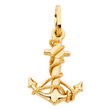 14KY Anchor Pendant (PT1706)