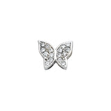 14KW CZ Butterfly Pendant (PT1751)