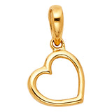 14KY Heart Pendant (PT1795)