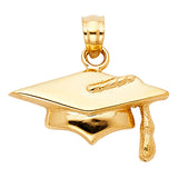 14KY Graduation Hat Pendant (PT1801)