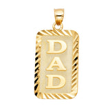 14KY Dad Pendant (PT1856)