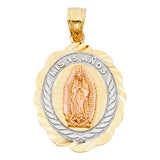 14K 3C 15 Years Pendant (PT1899)