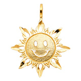 14KY Sun Pendant (PT1937)