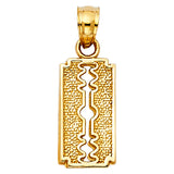 14KY Keyhole Pendant (PT1987)