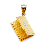 14K 2T Bible Book in Spanish (PT2139)