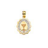 14K 3C Primera Communion Pendant (PT2277)