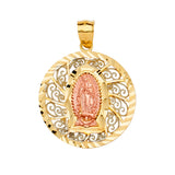 14K 3C Guadalupe Pendant (PT2313)