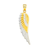 14K 2T Wing Pendant (PT2330)