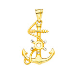 14KY Anchor Pendant (PT2332)