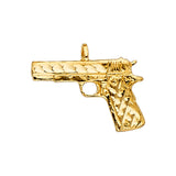 14KY Rifle Pendant (PT2337)