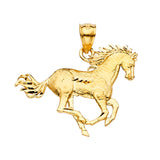 14KY Horse Pendant (PT2347)
