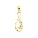 14KY Love Infinity Pendant (PT2370)