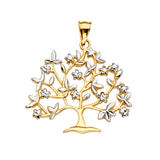 14K 2T Family Tree Pendant (PT2388)