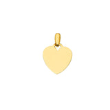 14KY Engravable Heart Pendant (PT2427)