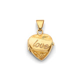 Gold Love Heart Locket