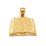 14KY Bible Book Pendant (PT2622)