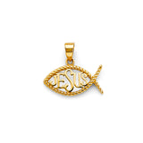 14KY Jesus Pendant (PT2628)
