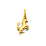 14KY Small Horse Pendant (PT2648)