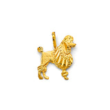 14KY Dog Pendant (PT2659)