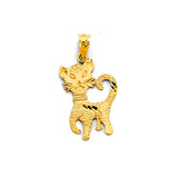 14KY Cat Pendant (PT2663)