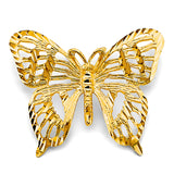 14KY Big Butterfly Pendant (PT2665)