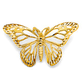 14KY Medium Butterfly Pendant (PT2666)