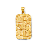 14KY Dad Pendant (PT2700)