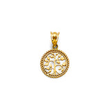 14KY Small Tree of Life Pendant (PT2705)