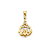 14KY Claddagh Pendant (PT2832)