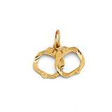 14KY Hand cuffs Pendant (PT2833)