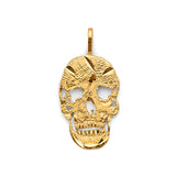 14KY Skull Pendant (PT2842)
