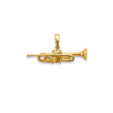 14KY Trumpet Pendant (PT2864)