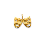 14KY Mask Pendant (PT2865)