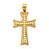 14KY Fancy Cross Pendant (PT2961)