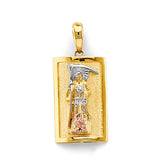 14K 3C Santa Muerte Pendant (PT3011)