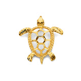 14KY Open Turtle Pendant (PT3020)