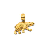 14KY Bear Pendant (PT3082)