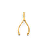 14KY Wishbone Pendant (PT3121)