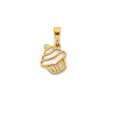 14KY Cupcake Pendant (PT3123)