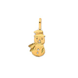 14KY Snowman Pendant (PT3126)