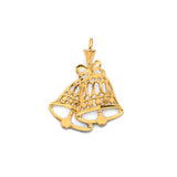 14KY Christmas Bell Pendant (PT3127)