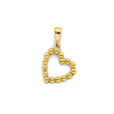 14KY Small Heart Pendant (PT3135)