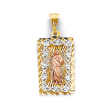 14K 3C Stamp St. Jude Pendant (PT3210)