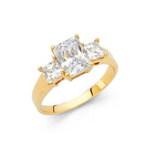 14KY CZ Engagement Ring (RG40) (RG40)