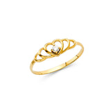 14KY Baby CZ Ring (RG526) (RG526)