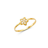 14KY Baby CZ Ring (RG538) (RG538)