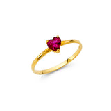 14KY Baby CZ Ring (RG552) (RG552)