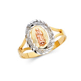 14K 3C Guadalupe Ring (RG613) (RG613)