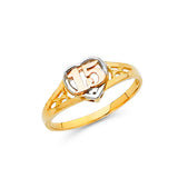 14K 3C 15 Years Ring (RG668) (RG668)