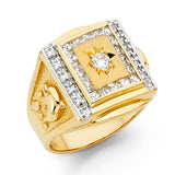14KY CZ Men's Ring (RG1427)